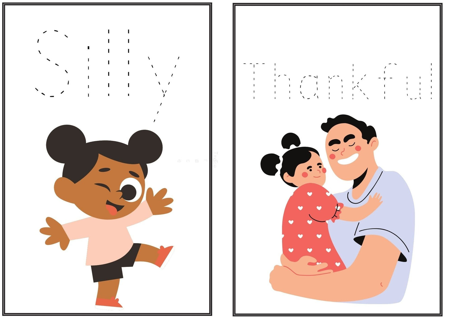 ABC Feeling Tracing Cards (Free Digital Download)