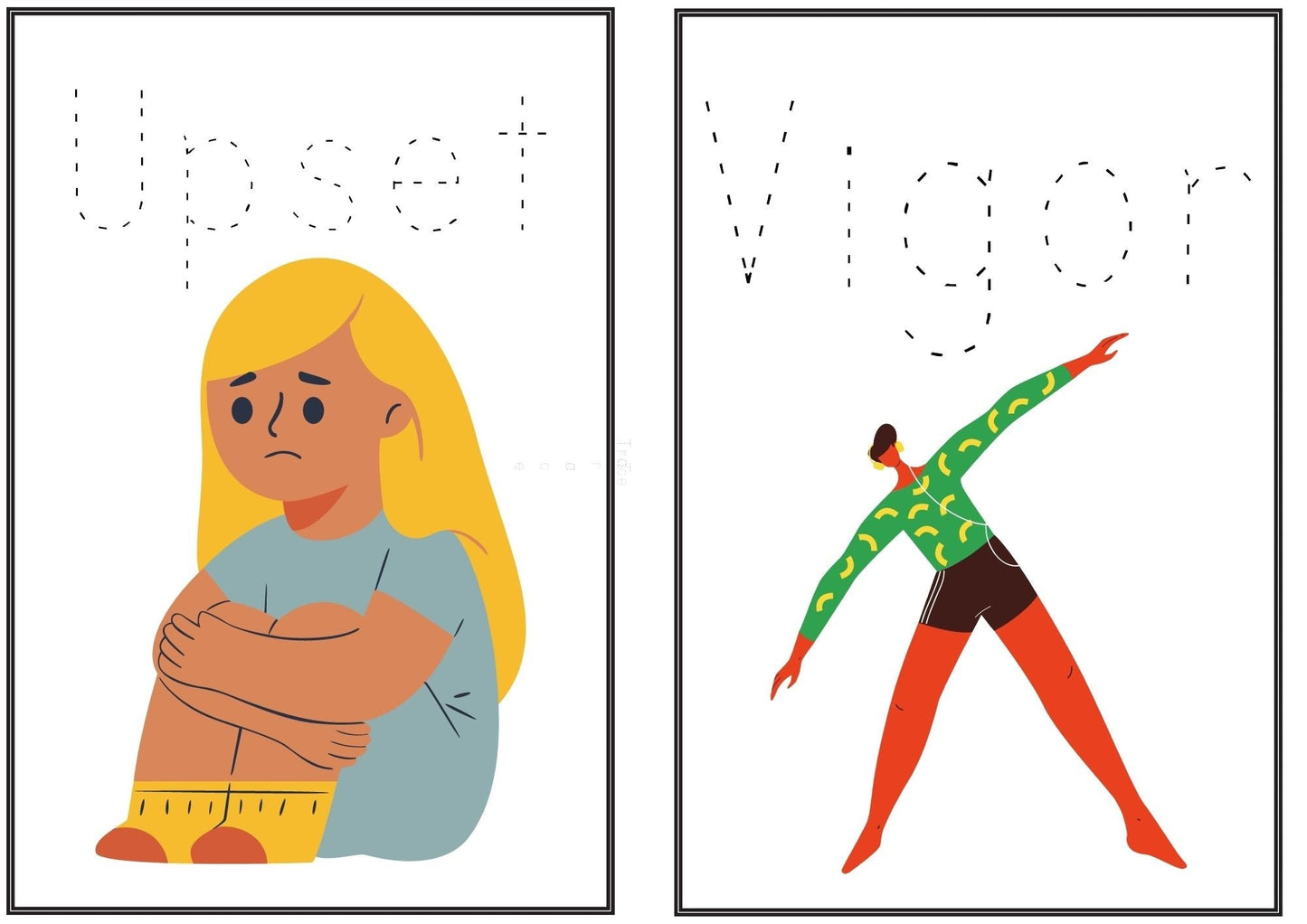 ABC Feeling Tracing Cards (Free Digital Download)