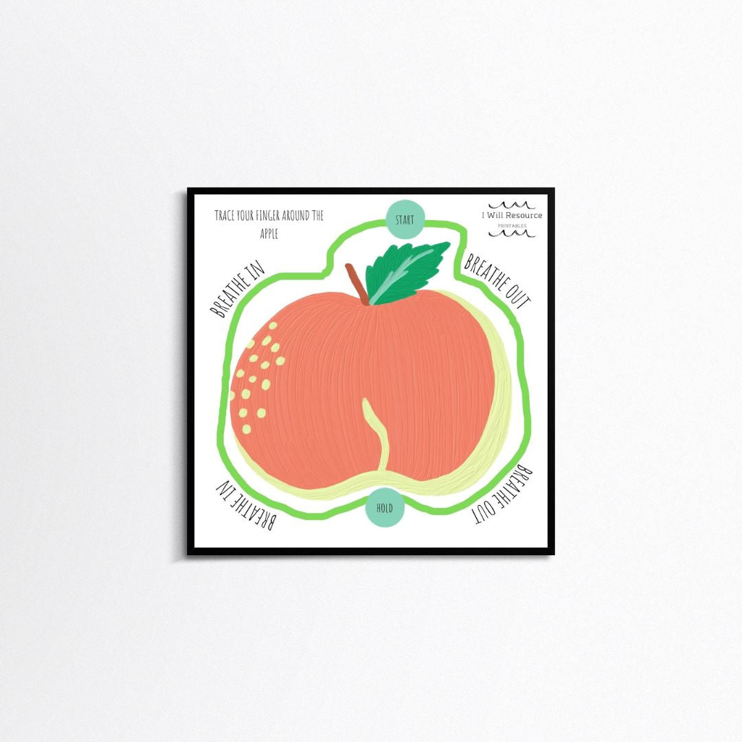 12 Mindfulness Breathing Cards (Digital Download)- Tea Party Edition