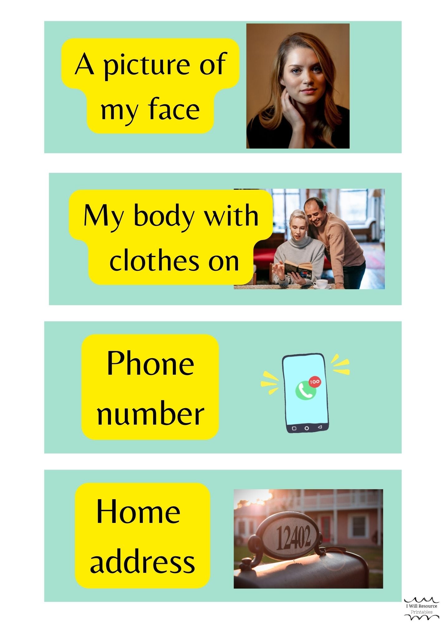 Family Conversation Cards- Communication in Relationships Pack (Digital download)