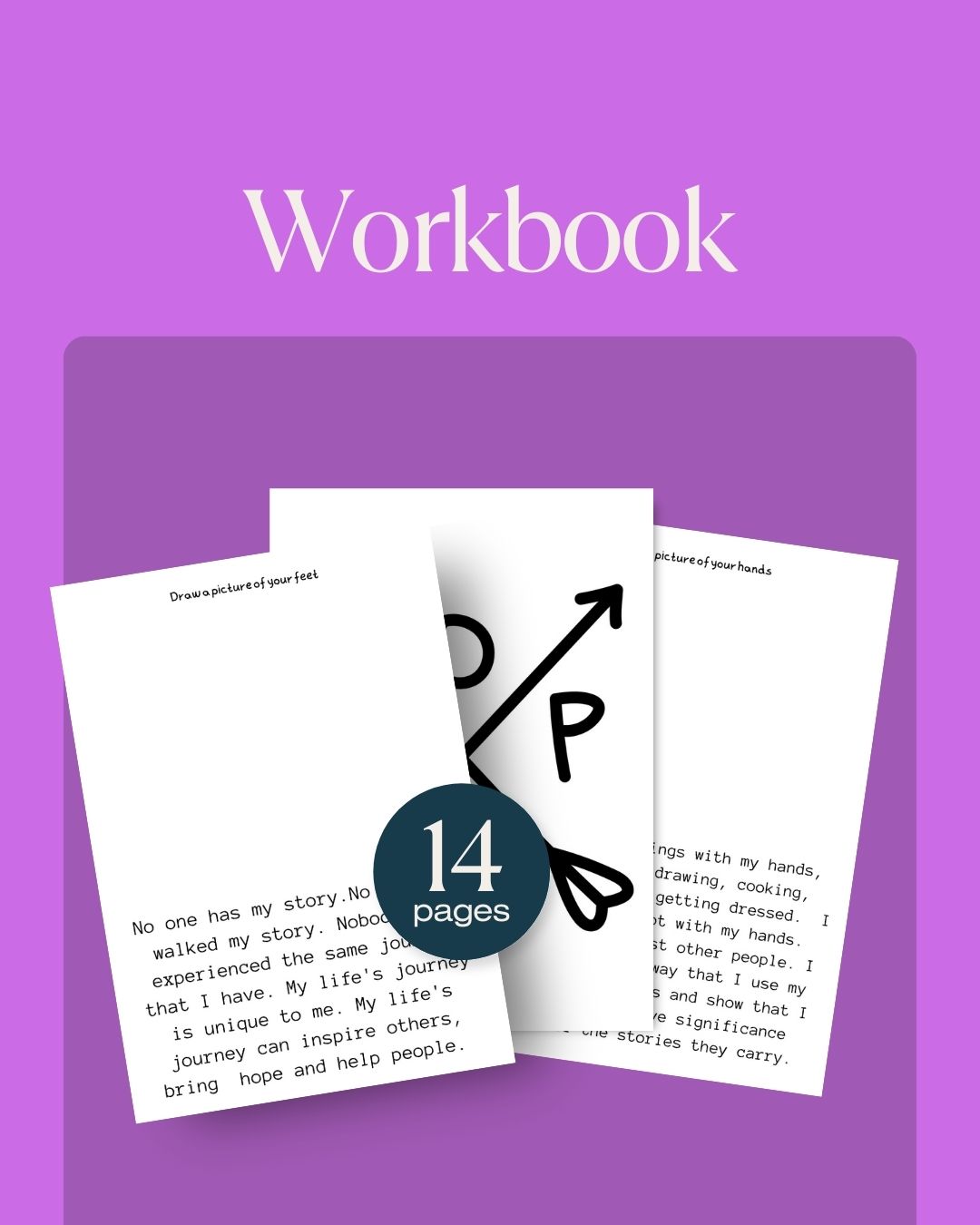I Am Unique Story Workbook- Free