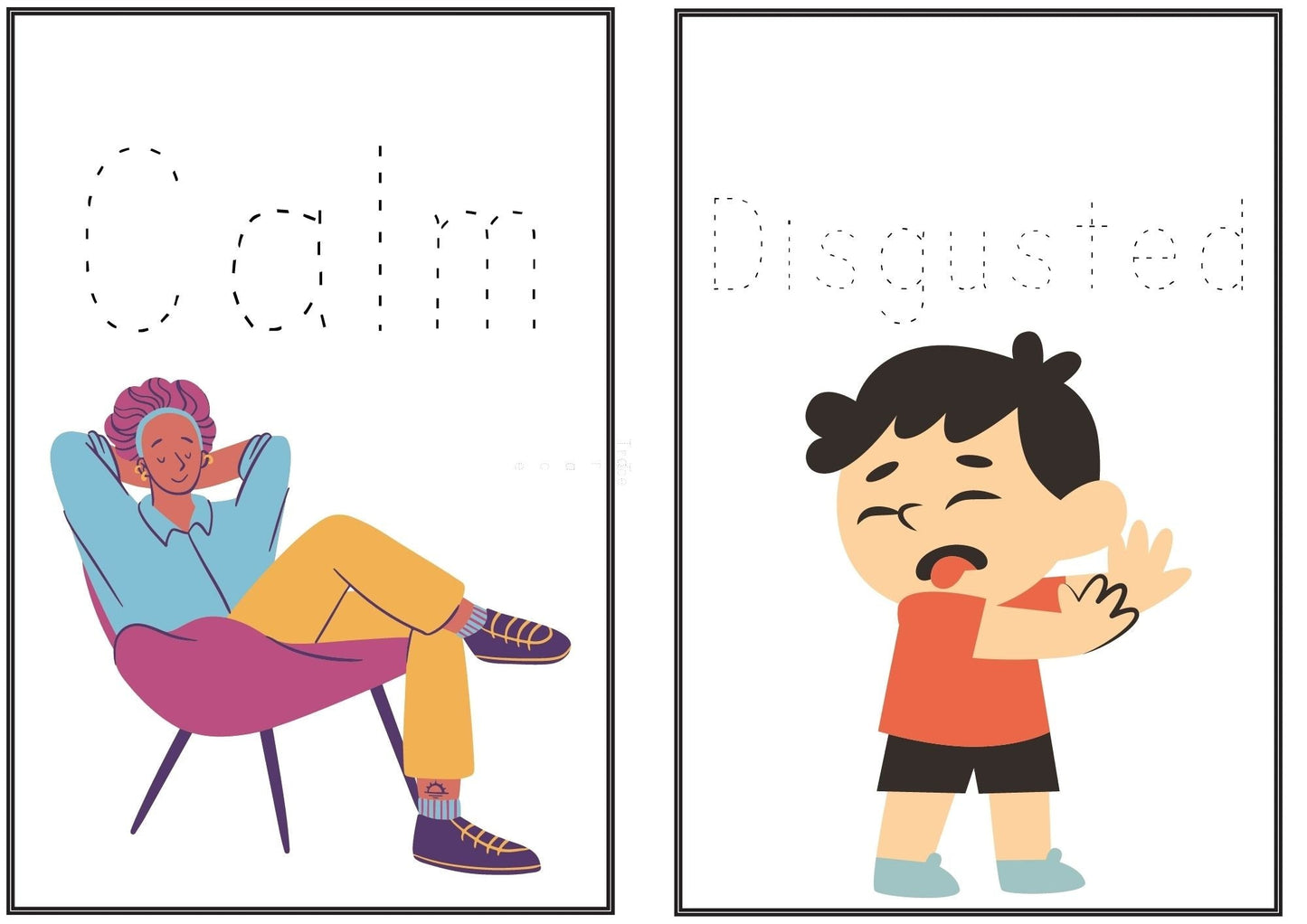 ABC Feeling Tracing Cards (Free Digital Download)