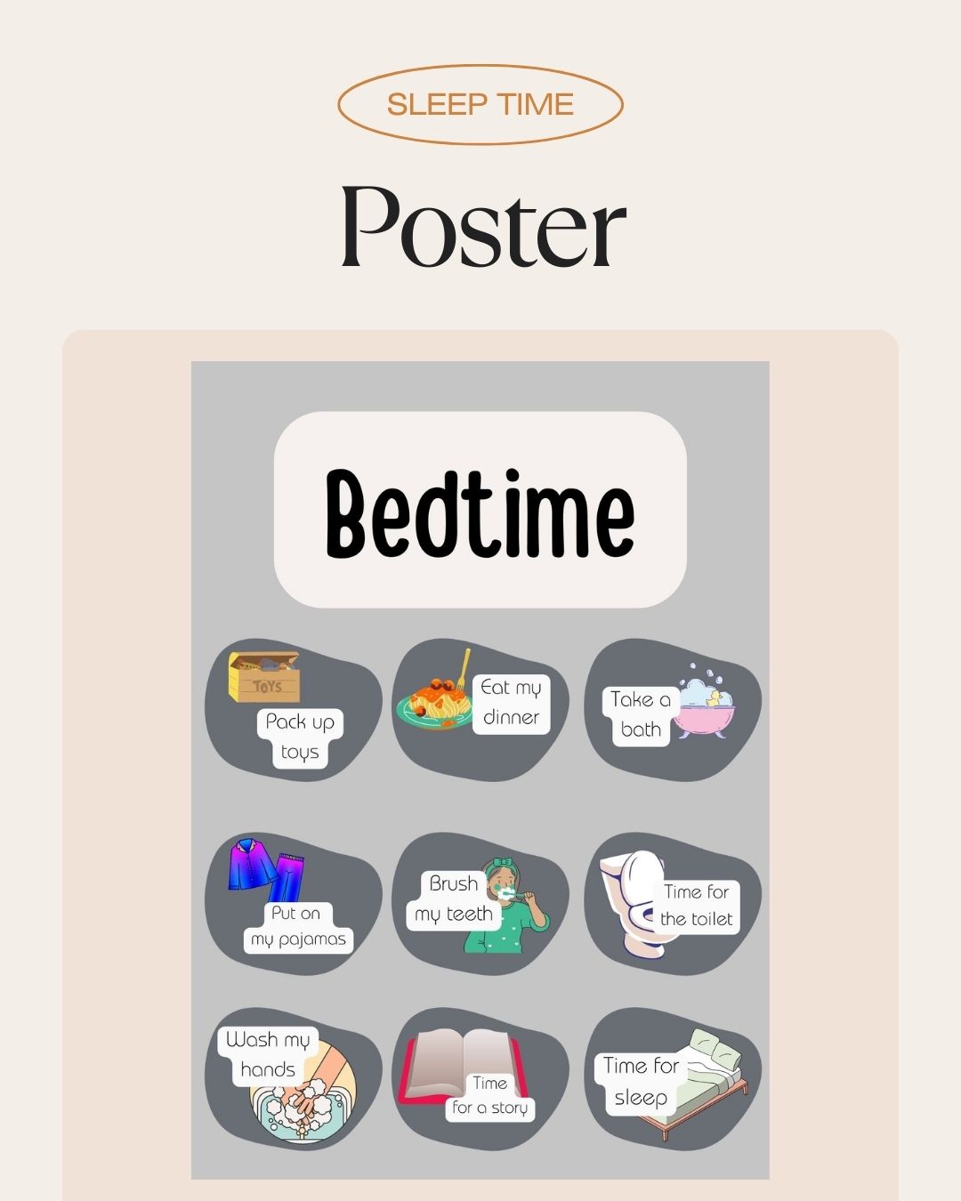 Sleep Routine- Poster