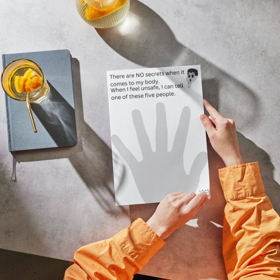 Body Safety Booklet with Worksheets (digital download)