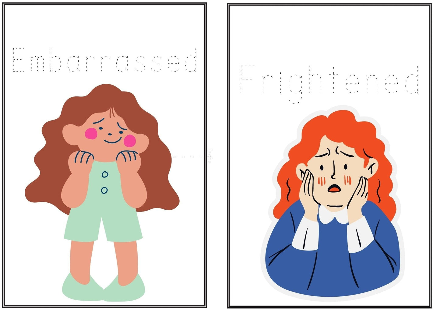 ABC Feeling Tracing Cards (Free Digital Download)