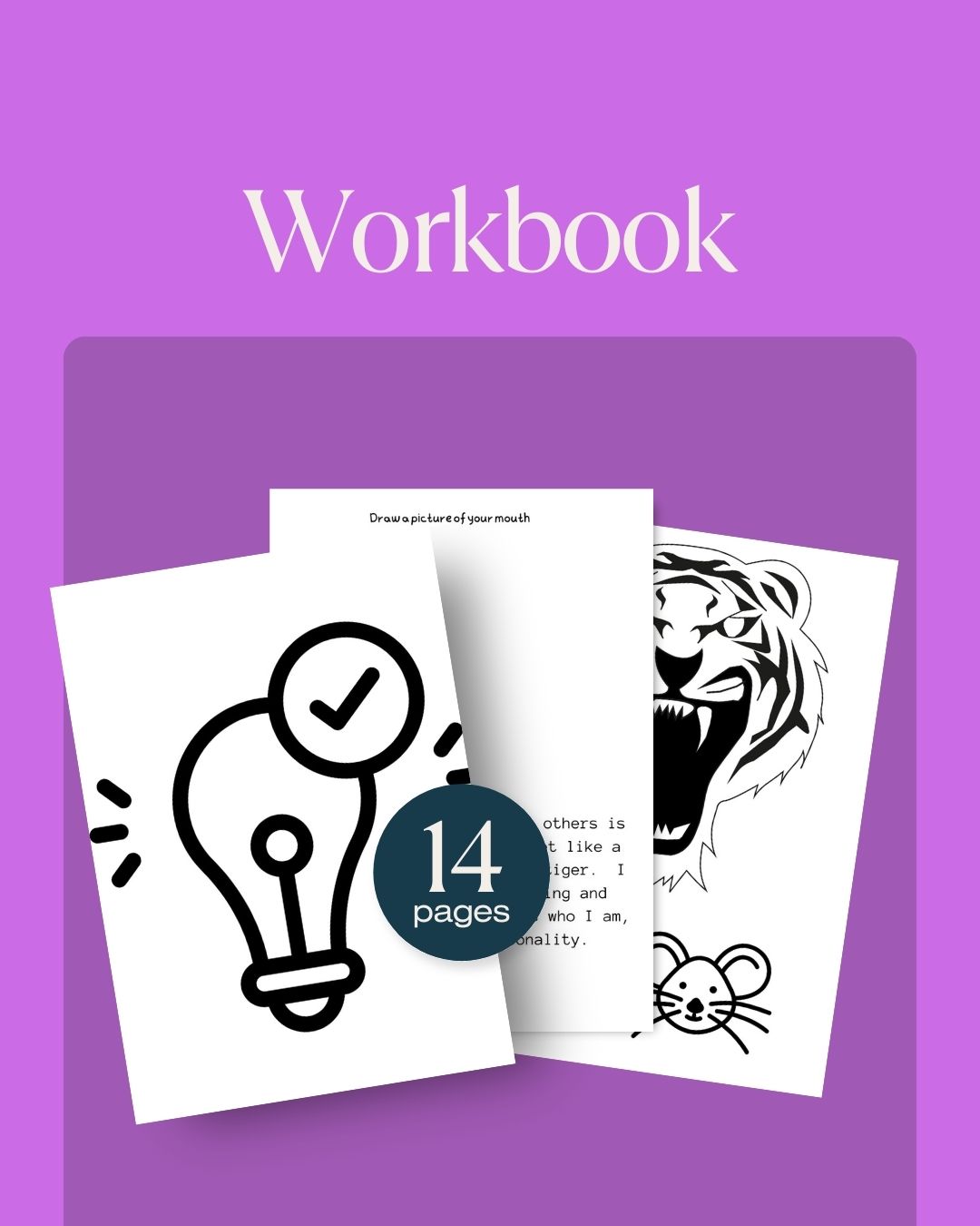 I Am Unique Story Workbook- Free