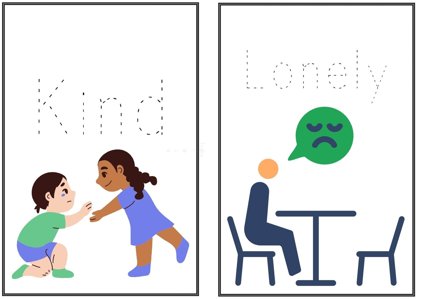 ABC Feeling Tracing Cards (Free Digital Download)