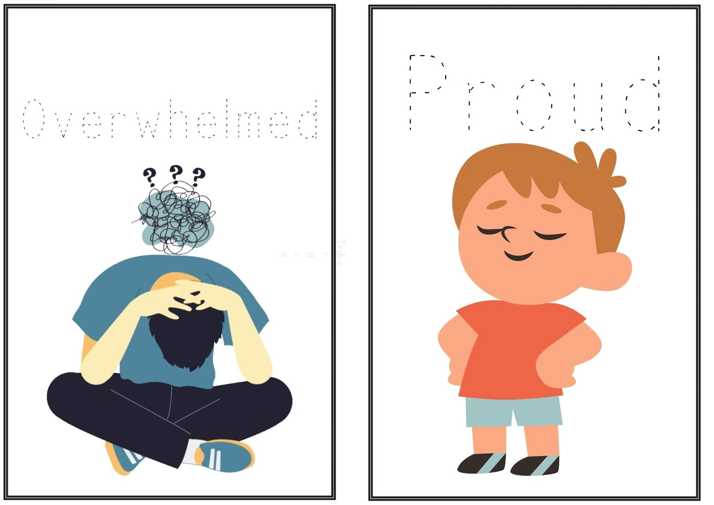 ABC Feeling Tracing Cards (Free Digital Download)