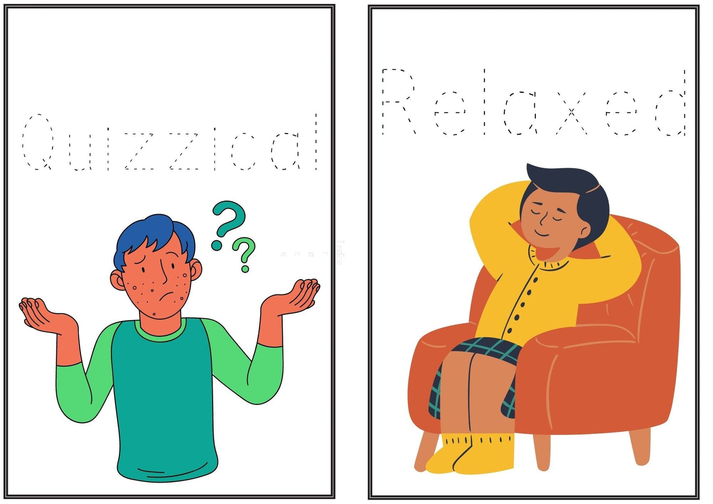 ABC Feeling Tracing Cards (Free Digital Download)