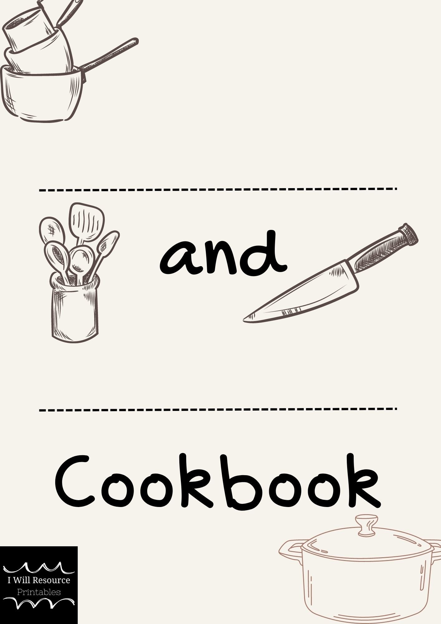 Personalised Food Fun Let's Play Book (Digital Download)
