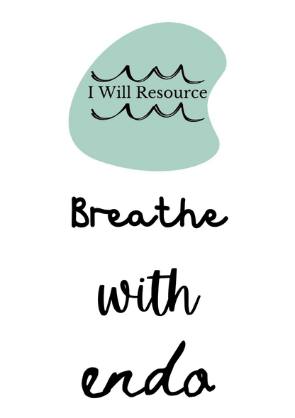 Endometriosis Mindfulness Breathing Cards