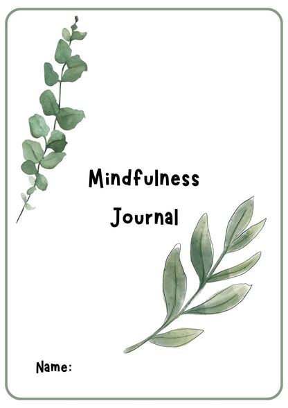 Mindfulness Journal 31 Day Prompt Journal | Printable