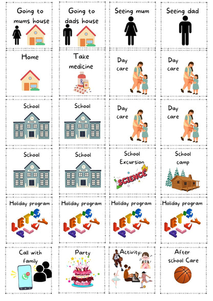 Routine Chart Cards (Digital Download)