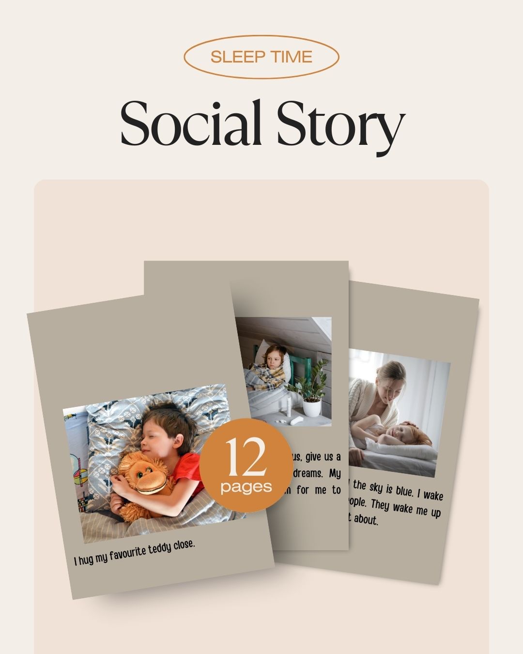 Sleep Routine- Social Story for children
