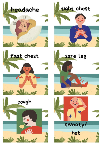 Communication Cards Beach edition (Digital Download)