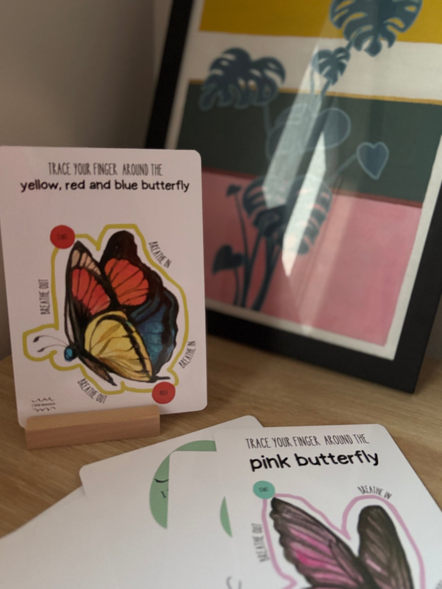 Mindfulness Breathing Card Set- Butterfly Edition