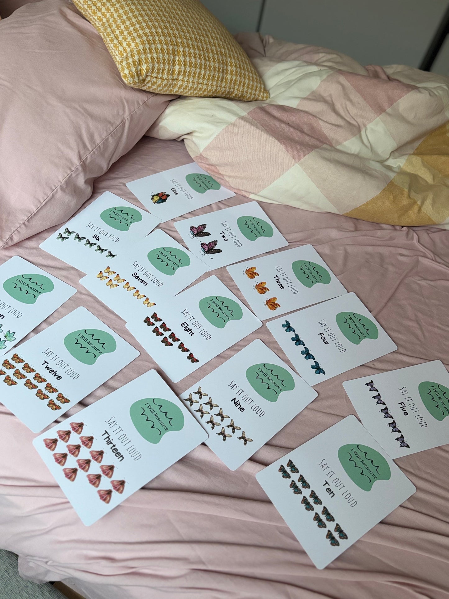 Mindfulness Breathing Card Set- Butterfly Edition