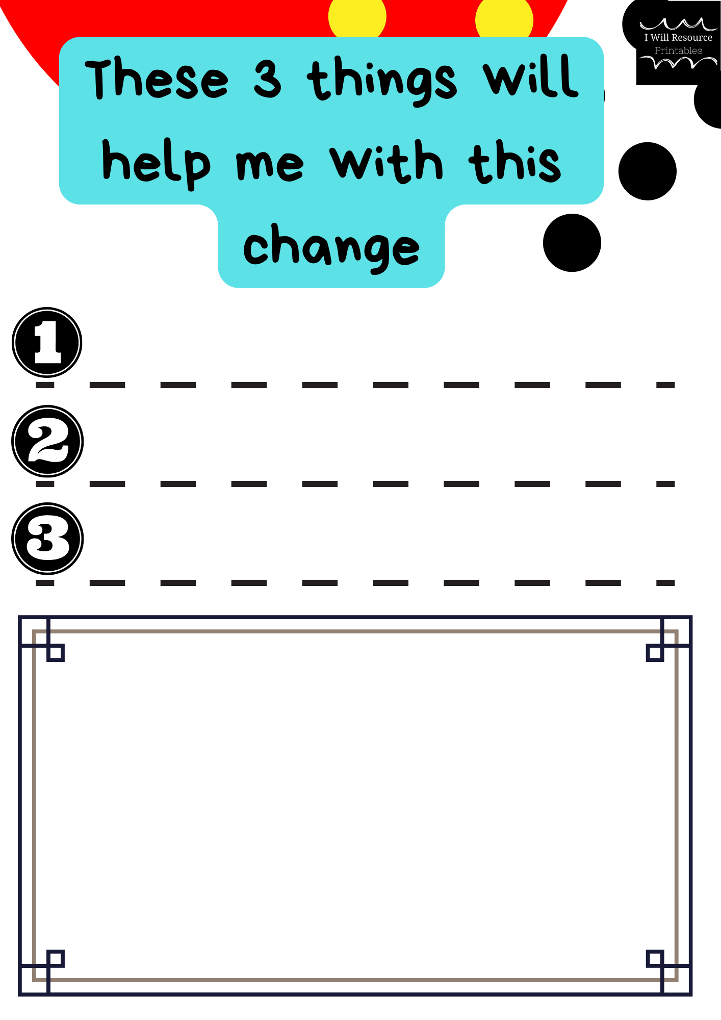 Make a Children's Transition Book with 10 Prompts (Digital Download)