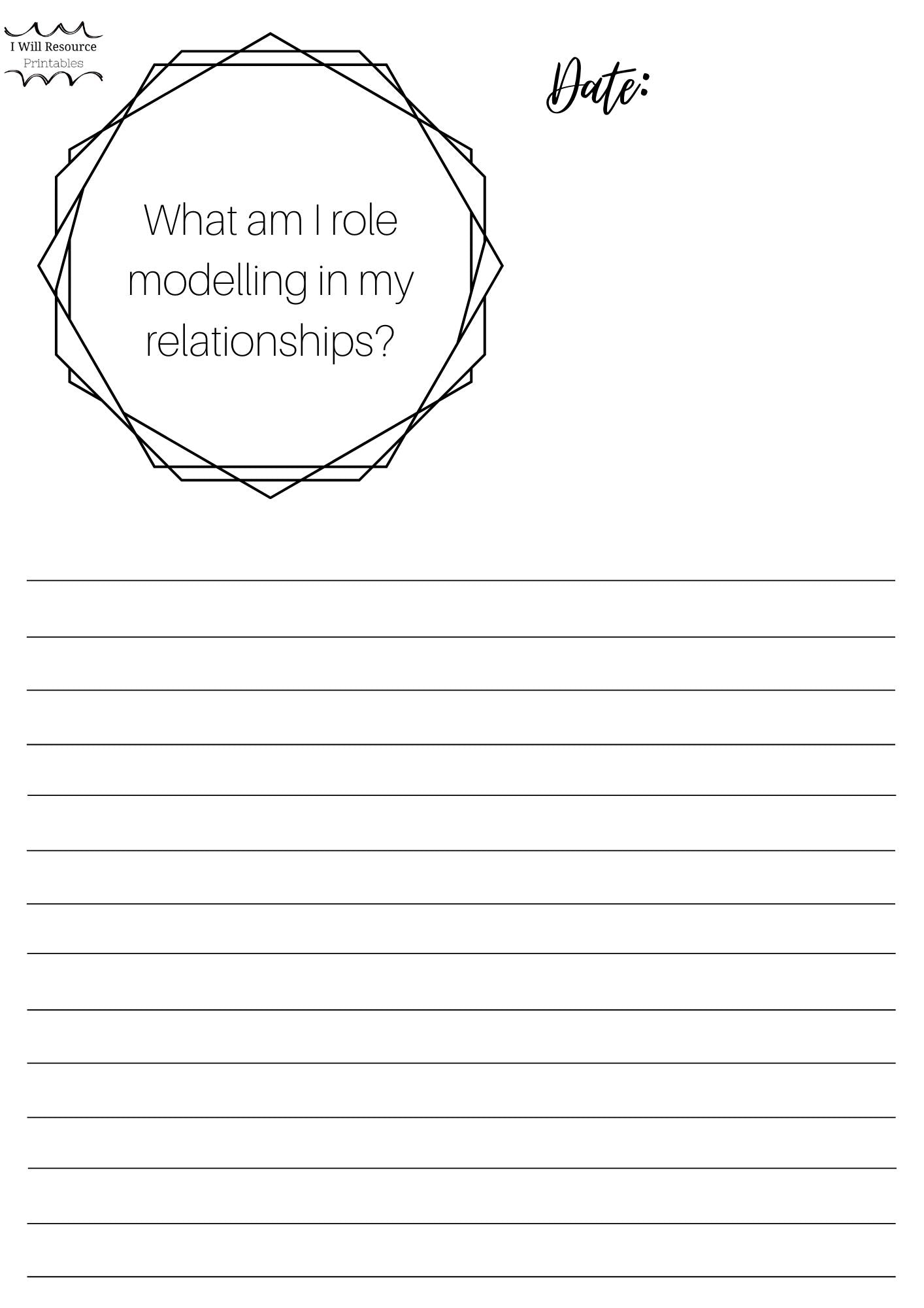 Relationship Journal (Digital Download)