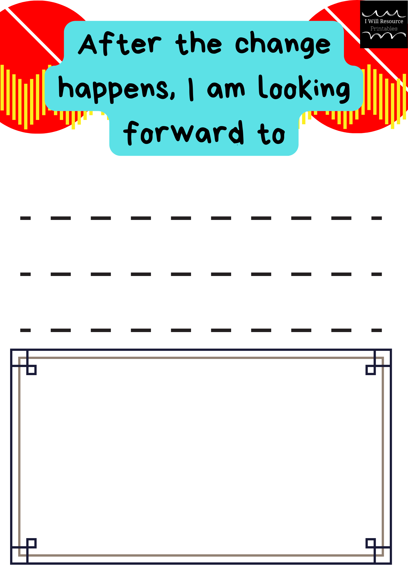 Make a Children's Transition Book with 10 Prompts (Digital Download)