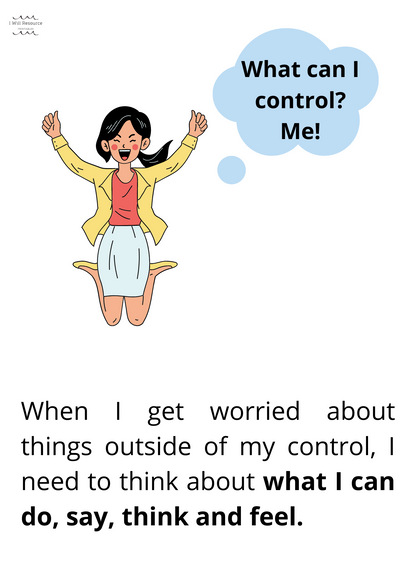 Words & Pictures Story: Being in Control (Digital Download)