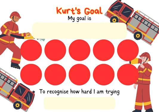 Goal Chart for Children (Digital Download)