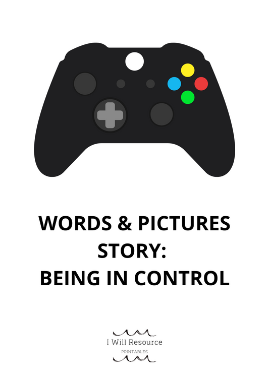 Words & Pictures Story: Being in Control (Digital Download)