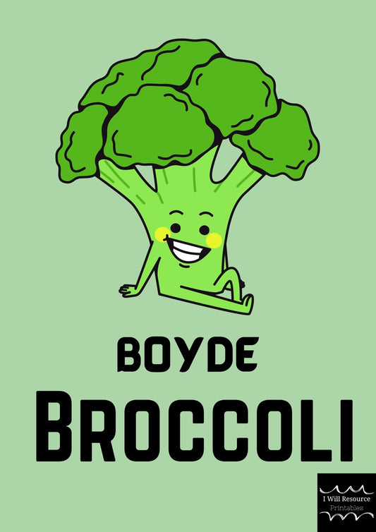 A Food Exposure Story: Boyde Broccoli (Digital Download)