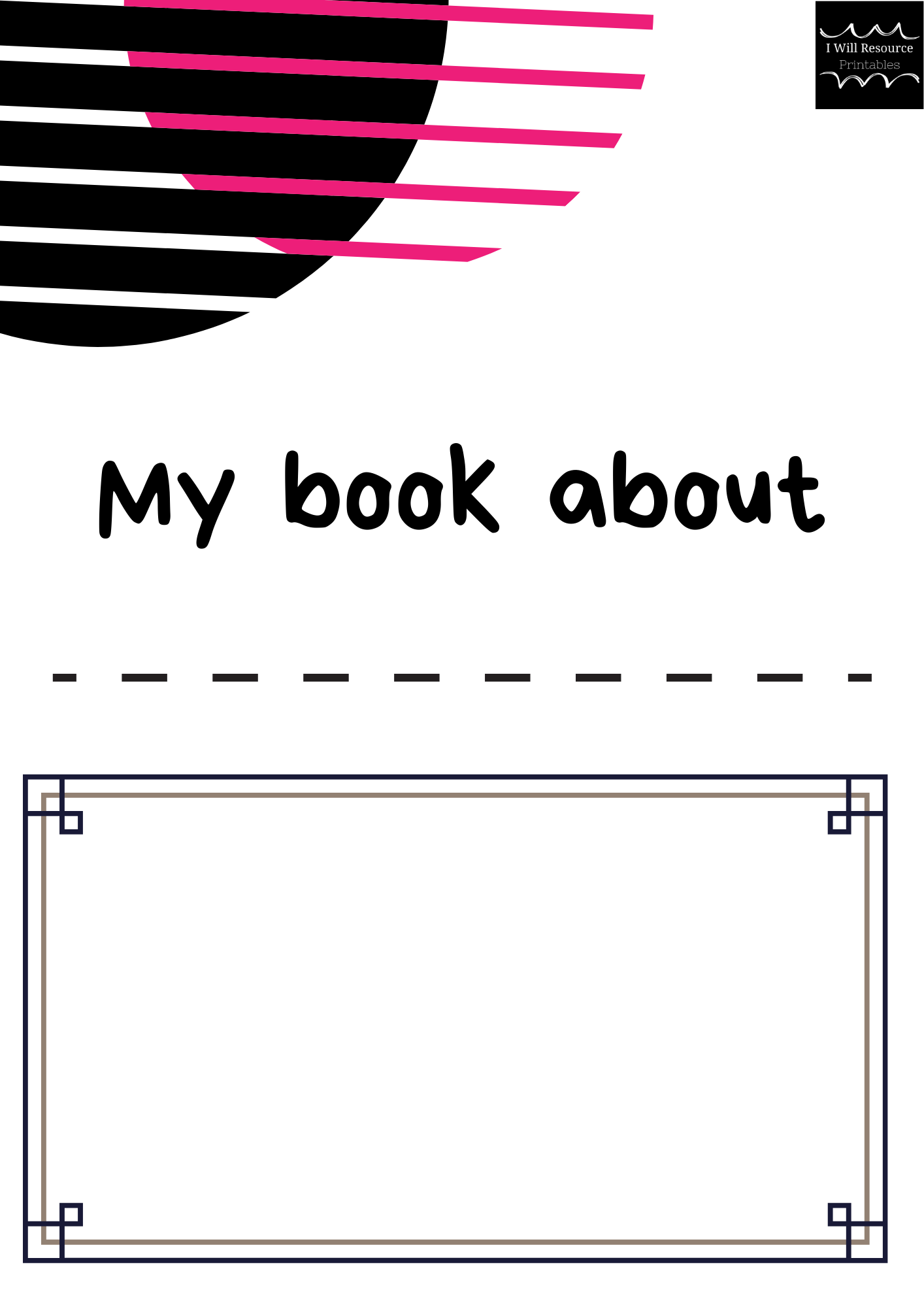 Make a Children's Transition Book with 10 Prompts (Digital Download)