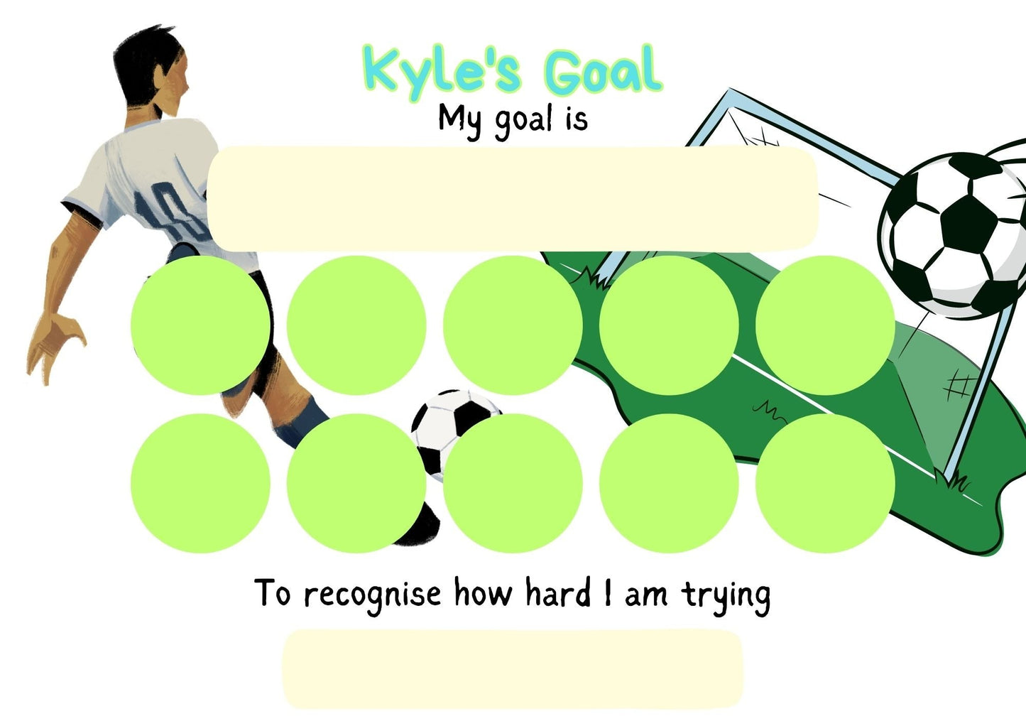 Goal Chart for Children (Digital Download)