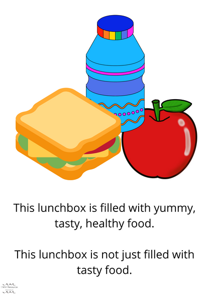 Words & Pictures: Eating at School (Digital Download)