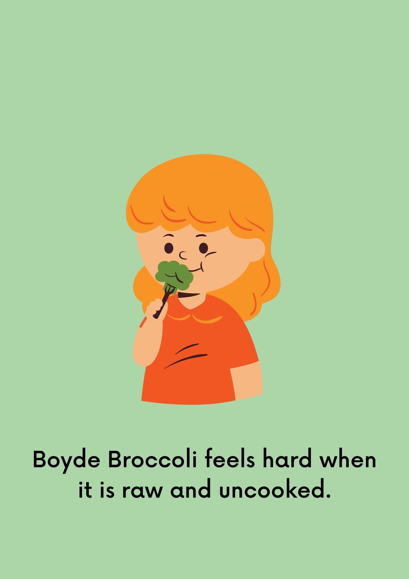 A Food Exposure Story: Boyde Broccoli (Digital Download)