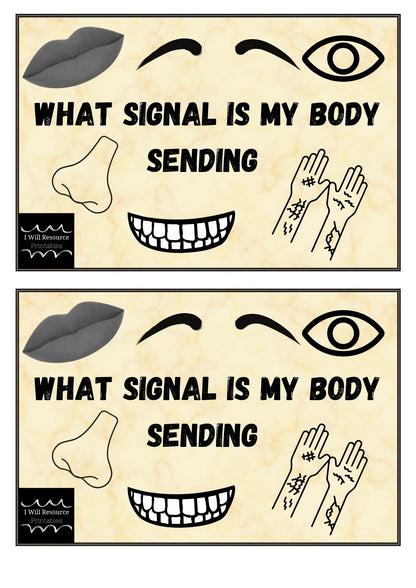 70 Body Signal Cards (Digital Download)